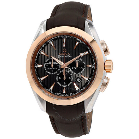Omega, Aqua Terra Chronograph Grey Dial Men's Watch