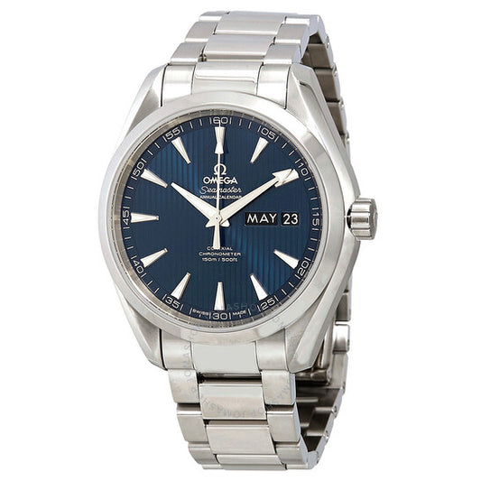 Omega, Aqua Terra Co-Axial Annual Calendar Blue Dial Men's Watch