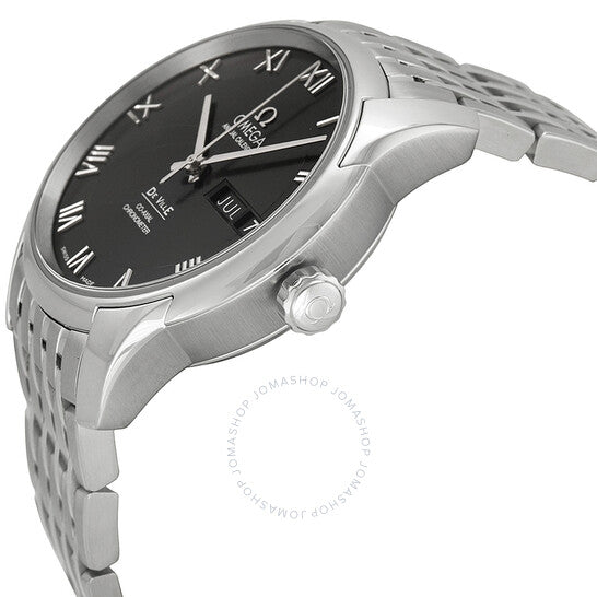 Omega, Black Dial Stainless Steel Automatic Men's Watch 43110412201001