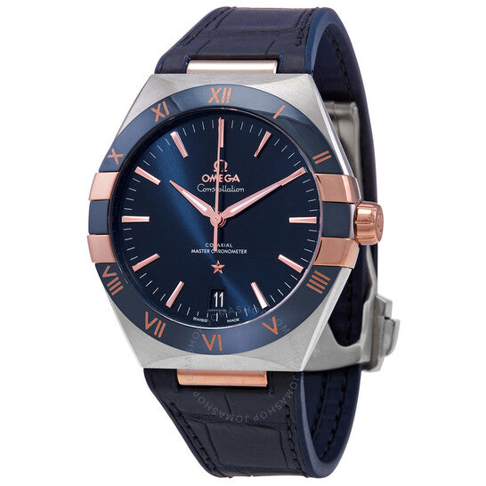 Omega, Constellation Automatic Chronometer Blue Dial Men's Watch