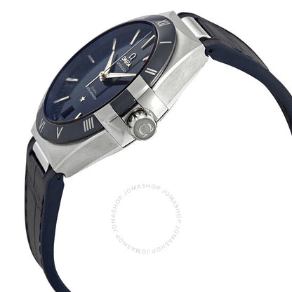Omega, Constellation Automatic Chronometer Blue Dial Men's Watch