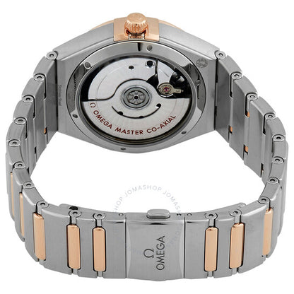 Omega, Constellation Automatic Chronometer Diamond Brown Dial Ladies Watch