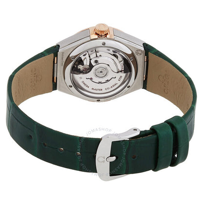 Omega, Constellation Automatic Chronometer Diamond Green Dial Ladies Watch