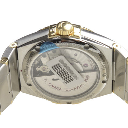 ساعة أوميغا كونستليشن أوتوماتيكية كرونومتر مرصعة بالألماس للسيدات