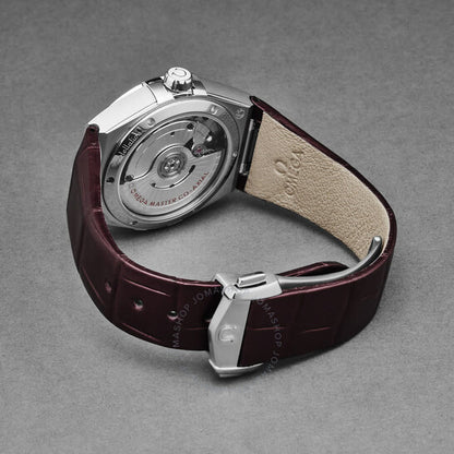 Omega, Constellation Automatic Chronometer Diamond Red Dial Ladies Watch