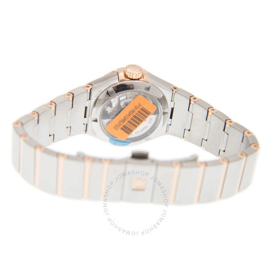 Omega, Constellation Automatic Chronometer Diamond Silver Dial Ladies Watch