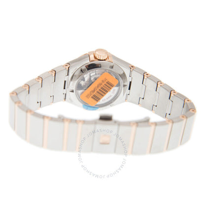 Omega, Constellation Automatic Chronometer Diamond Silver Dial Ladies Watch
