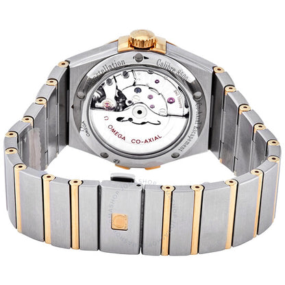 Omega, Constellation Automatic Chronometer Diamond White Dial Ladies Watch