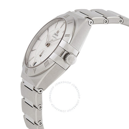 ساعة أوميغا كونستليشن أوتوماتيكية كرونومتر بمينا فضية للسيدات