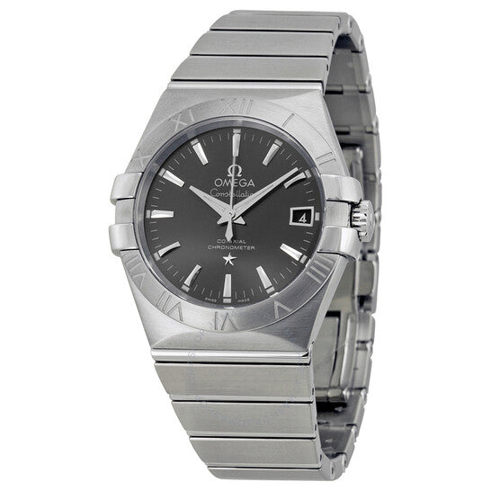 Omega, Constellation Automatic Grey Dial Stainless Steel Men's Watch