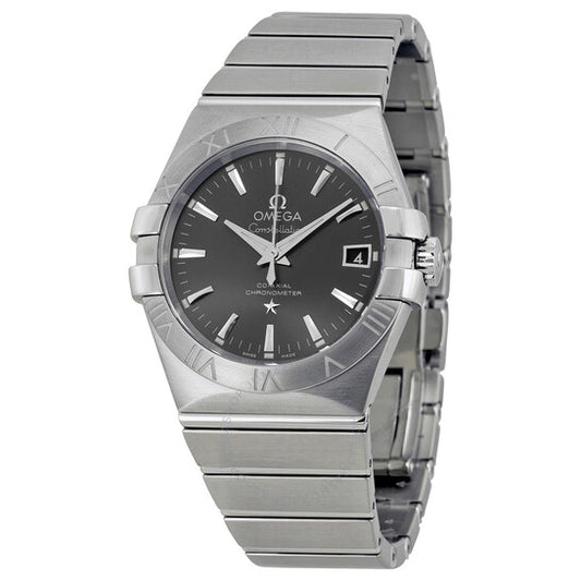 Omega, Constellation Automatic Grey Dial Stainless Steel Men's Watch