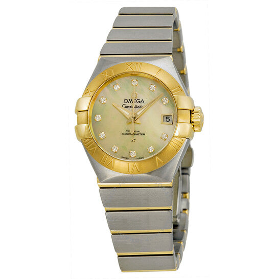 Omega, Constellation Automatic Mother of Pearl Dial Ladies Watch