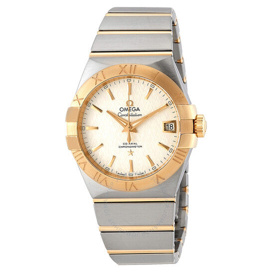 Omega, Constellation Automatic White Opaline Men's Dial Watch