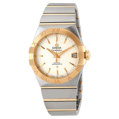 Omega, Constellation Automatic White Opaline Men's Dial Watch