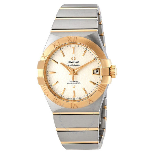 Omega, Constellation Automatic White Opaline Men's Dial Watch