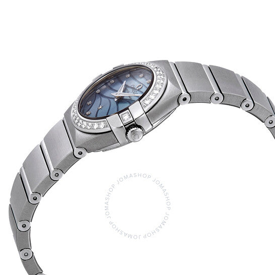 Omega, Constellation Blue Mother of Pearl Dial Ladies Watch