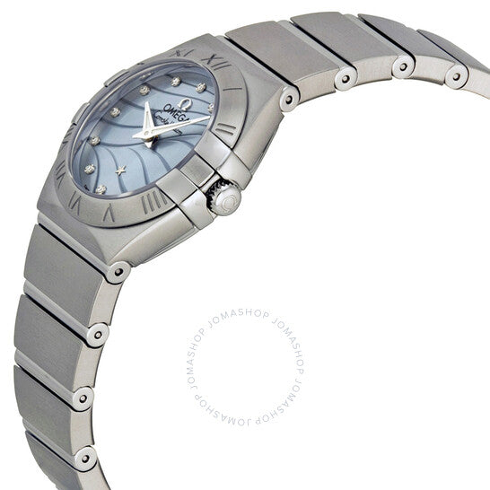 Omega, Constellation Blue Mother of Pearl Dial Ladies Watch