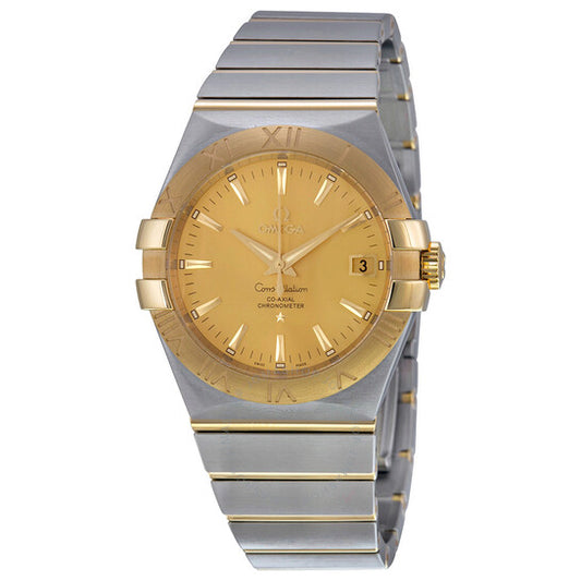 Omega, Constellation Champagne Dial Men's Watch