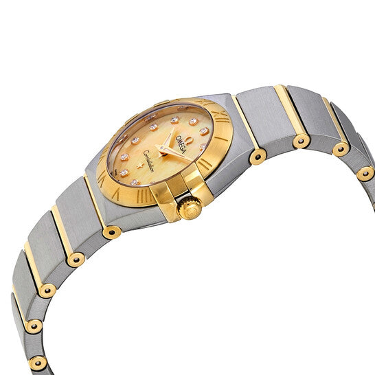 Omega, Constellation Champagne Mother of Pearl Dial Ladies Watch