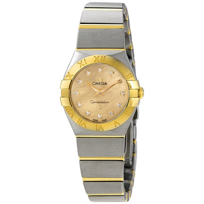 Omega, Constellation Champagne Mother of Pearl Dial Ladies Watch