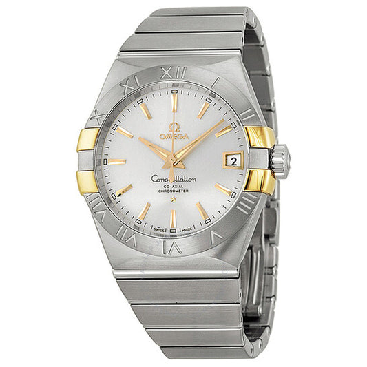 Omega, Constellation Co-Axial Automatic Stainless Steel and Yellow Gold Men's Watch