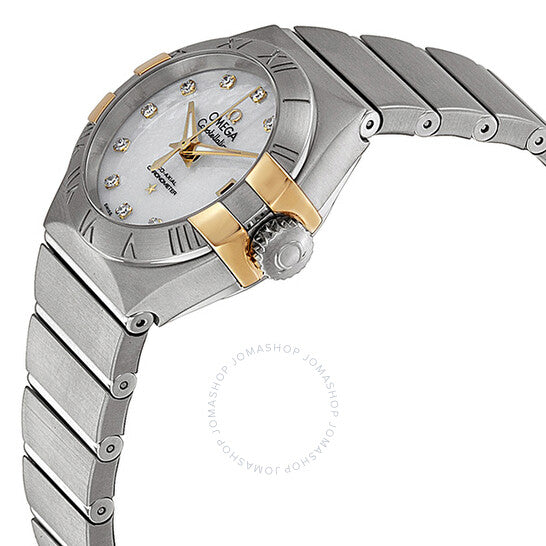 Omega, Constellation Co-Axial Mother of Pearl Ladies Watch 12320272055005