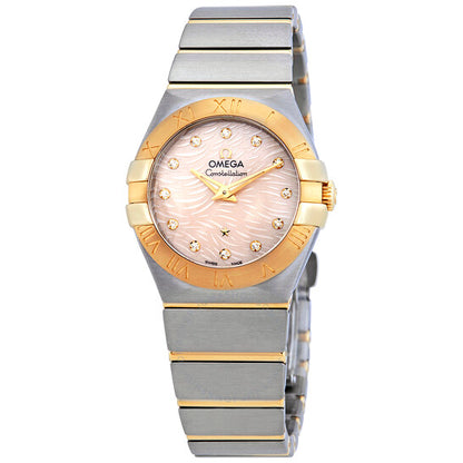 Omega, Constellation Coral Dial Ladies Watch