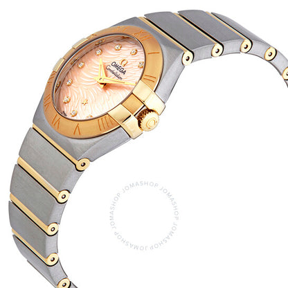 Omega, Constellation Coral Dial Ladies Watch