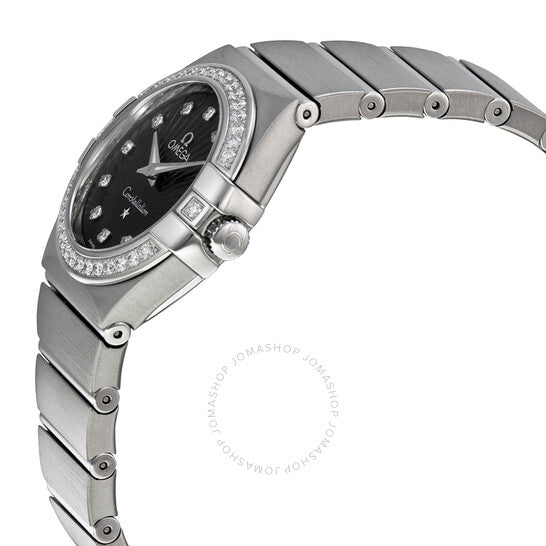 ساعة أوميغا كونستليشن كوارتز دايموند للسيدات