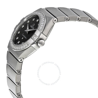 ساعة أوميغا كونستليشن كوارتز دايموند للسيدات