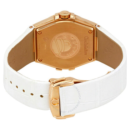 ساعة أوميغا كونستليشن للسيدات من الذهب الوردي عيار 18 قيراطًا