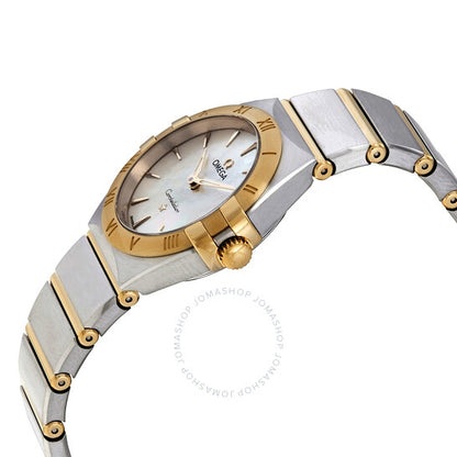 Omega, Constellation Manhattan Mother of pearl Dial Ladies Watch