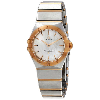 Omega, Constellation Manhattan Mother of pearl Dial Ladies Watch