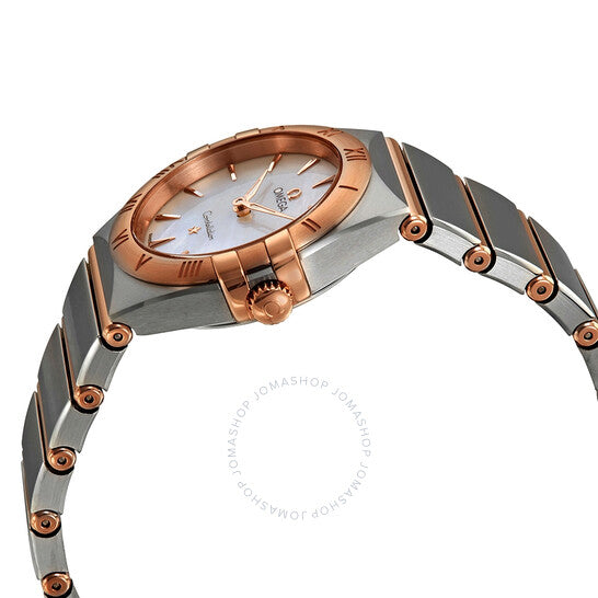 Omega, Constellation Manhattan Mother of Pearl Dial Ladies Watch