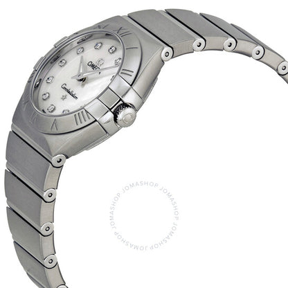 Omega, Constellation Mother of Pearl Diamond Dial Ladies Watch