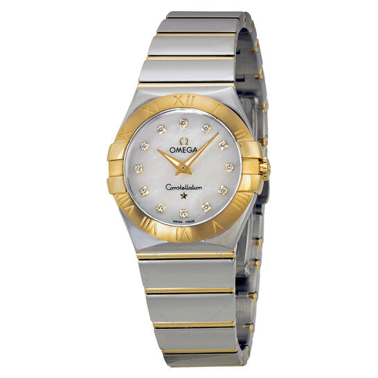 Omega, Constellation Mother of Pearl Dial Ladies Watch 12320276055004