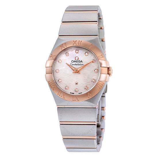 Omega, Constellation Mother of Pearl Dial Quartz Ladies Watch