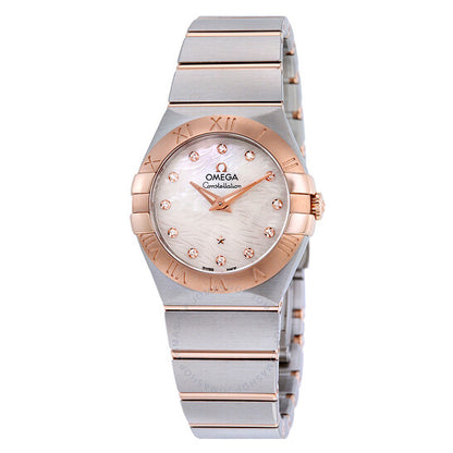 Omega, Constellation Mother of Pearl Dial Quartz Ladies Watch