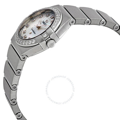 Omega, Constellation Mother of Pearl Diamond Dial Ladies Watch