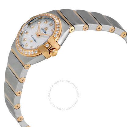 Omega, Constellation Mother of Pearl Diamond Dial Ladies Watch