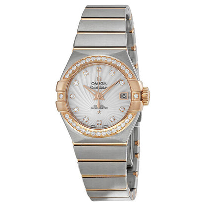 Omega, Constellation Mother of Pearl Diamond Dial Ladies Watch