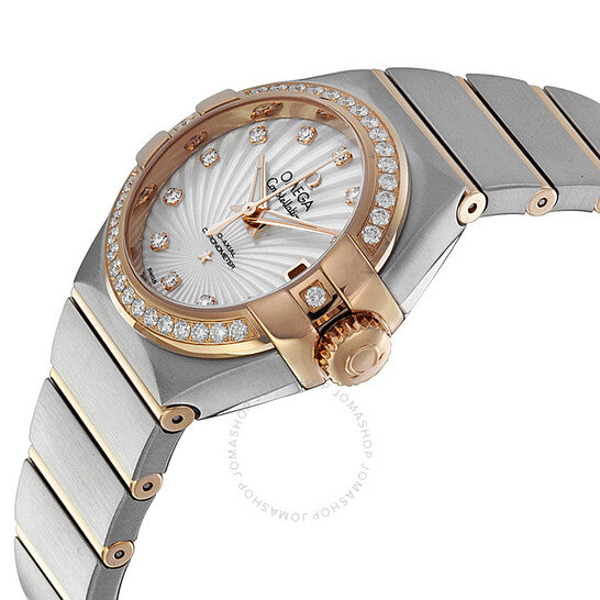 Omega, Constellation Mother of Pearl Diamond Dial Ladies Watch
