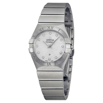 Omega, Constellation Mother of Pearl Diamond Dial Ladies Watch