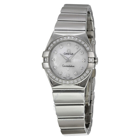Omega, Constellation Mother of Pearl Diamond Dial Ladies Watch