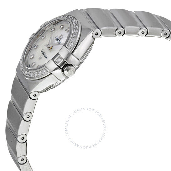 Omega, Constellation Mother of Pearl Diamond Dial Ladies Watch