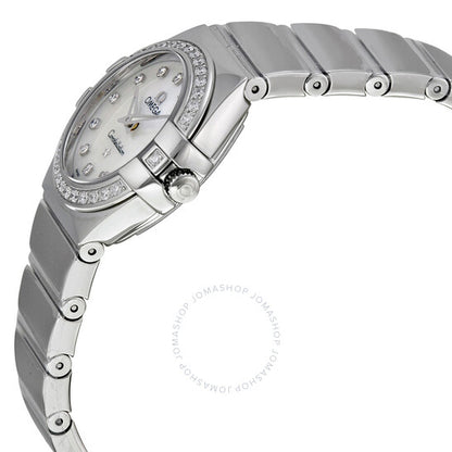 Omega, Constellation Mother of Pearl Diamond Dial Ladies Watch