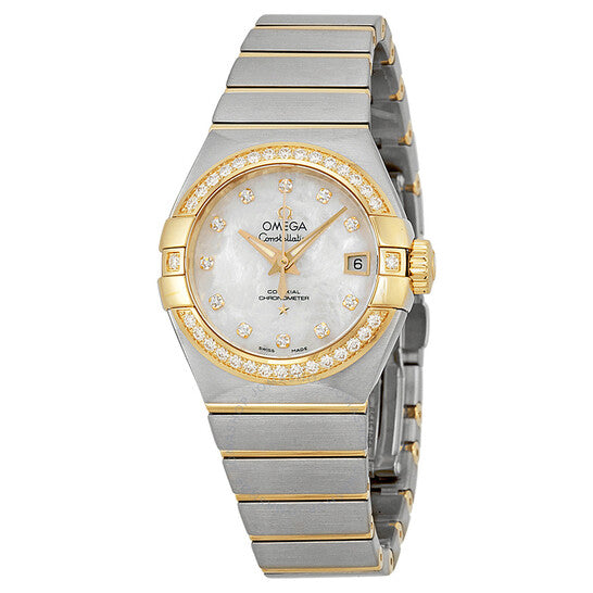 Omega, Constellation Mother of Pearl Dial Ladies Watch 12325272055003