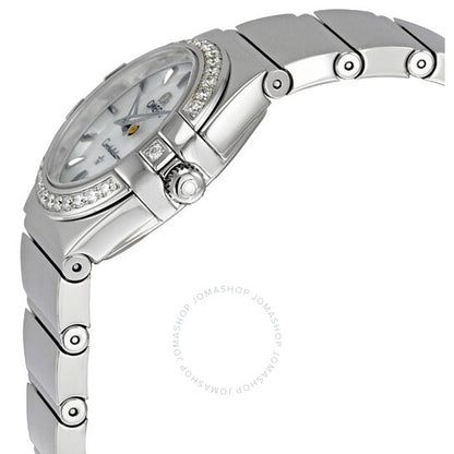 Omega, Constellation Mother of Pearl Diamond Ladies Watch 12315246005002
