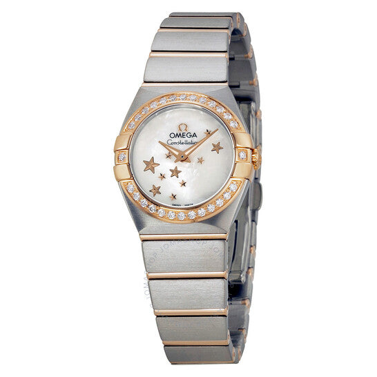 Omega, Constellation Mother of Pearl Dial Ladies Watch 12325246005002