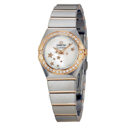 Omega, Constellation Mother of Pearl Dial Ladies Watch 12325246005002